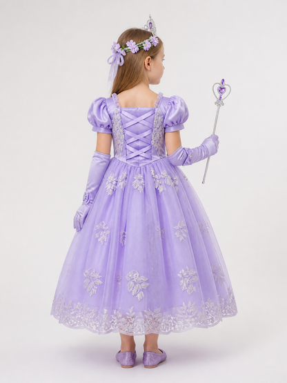 Princess Costume for Halloween and Cosplay back view