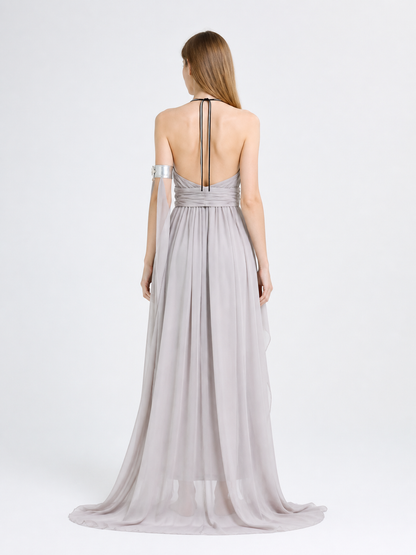 Game of Thrones Daenerys Cosplay Dress with Train back view