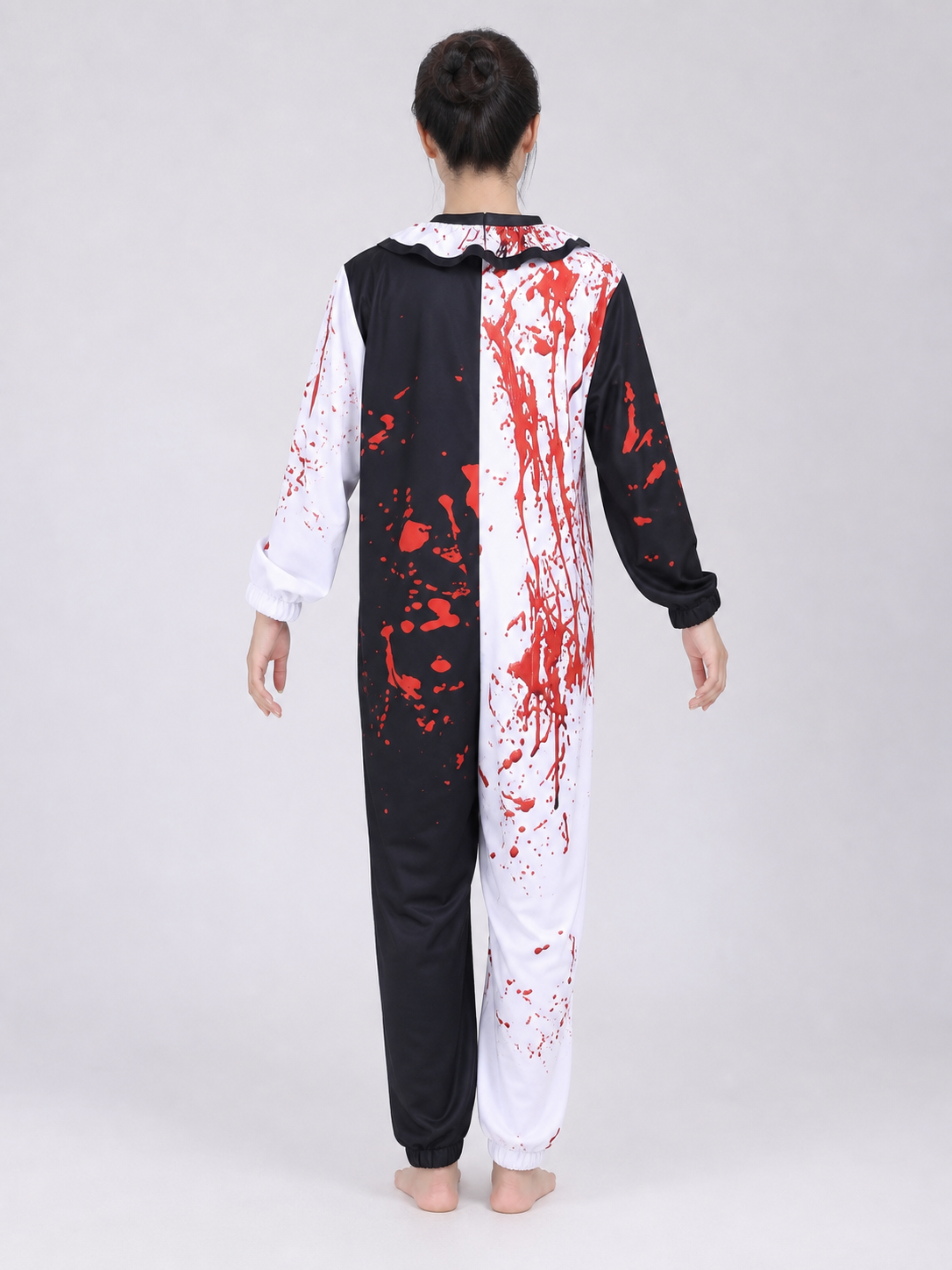 Blood-Splatter Clown Costume for Halloween