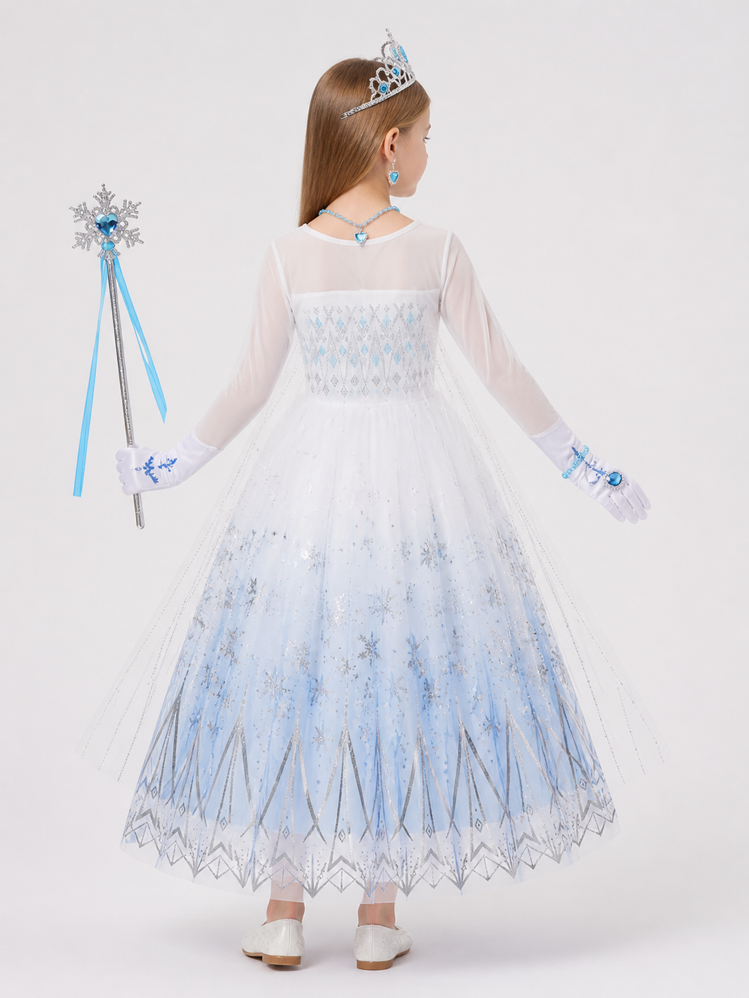 Princess Costume for Halloween and Cosplay back view