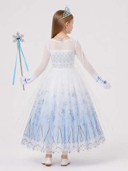 Princess Costume for Halloween and Cosplay back view