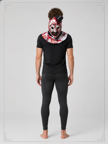 Scary Clown Carnival Mask for Halloween back view