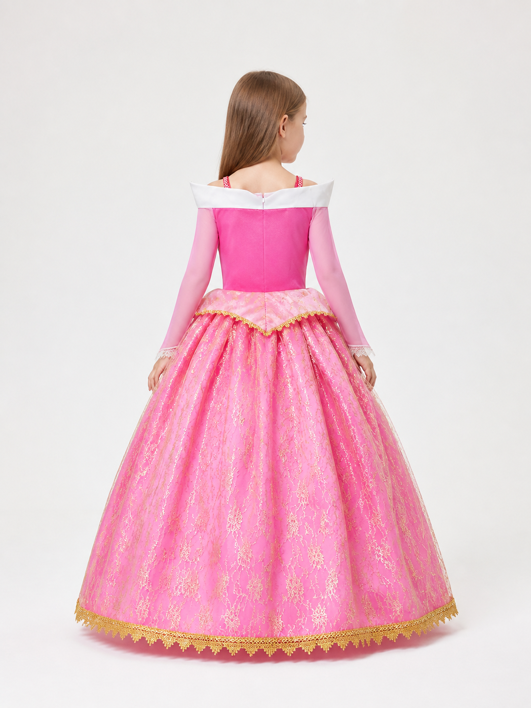Princess Costume Dress for Halloween and Cosplay back view