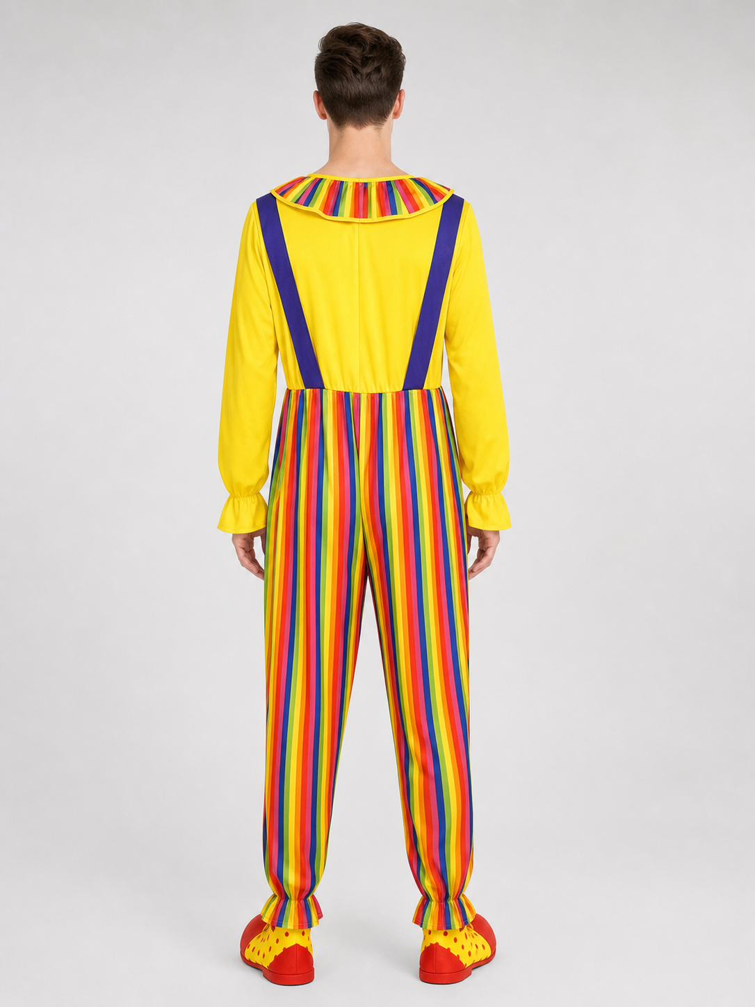 Clown Costume for Carnival and Stage Performances