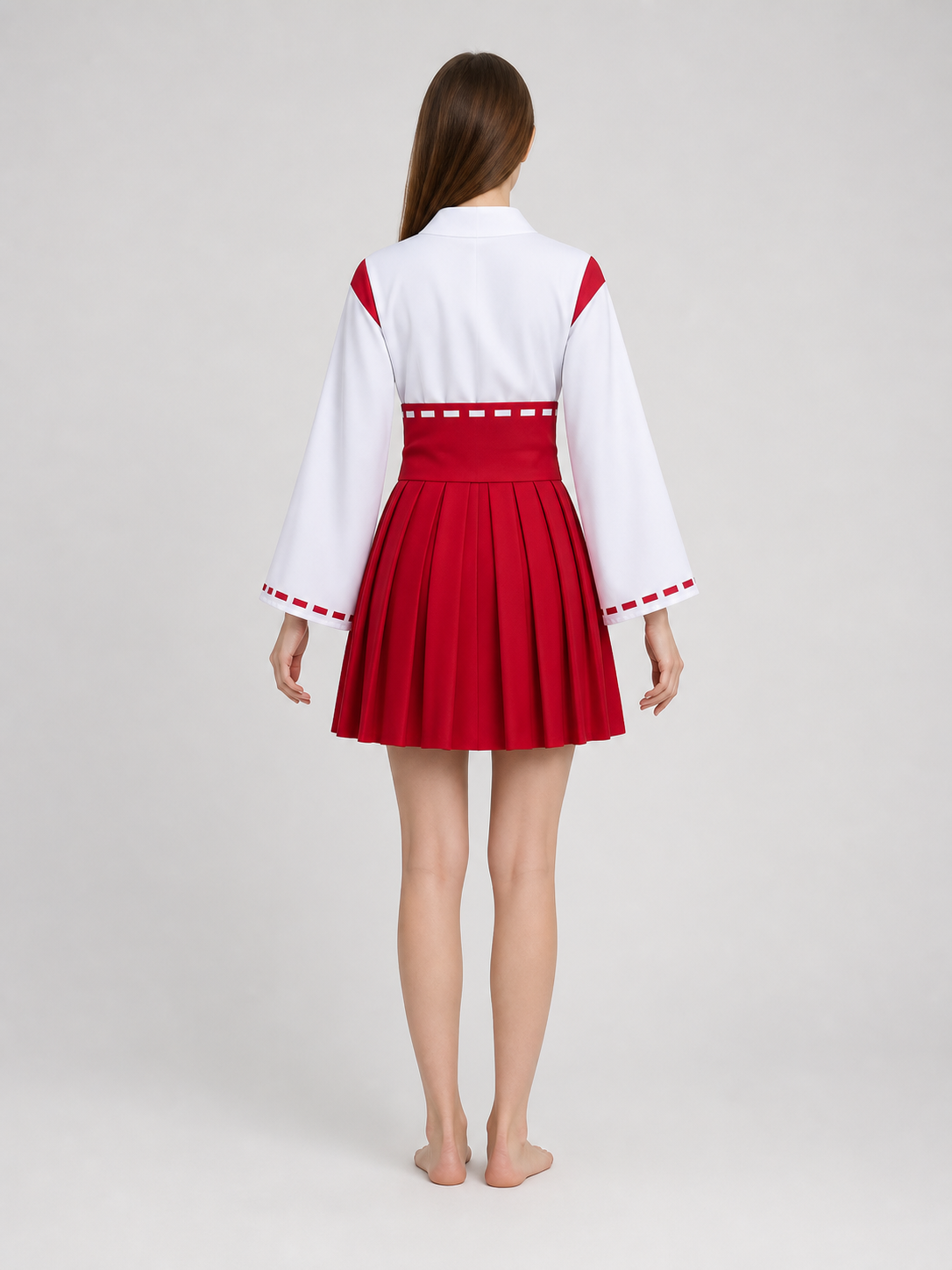 Silent Hill Red and White Cosplay Dress with Belt