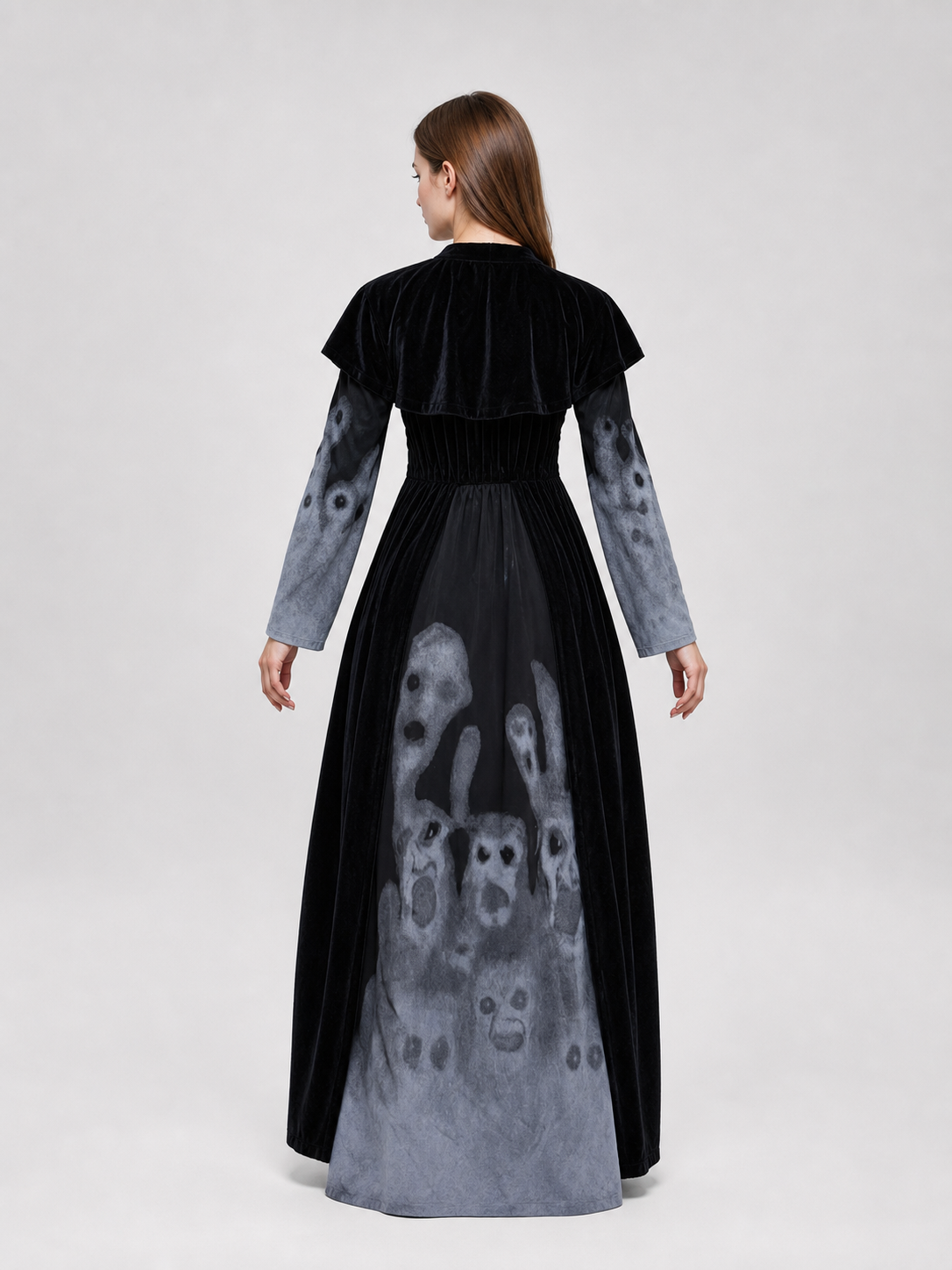 Gothic Ghost Halloween Dress Costume