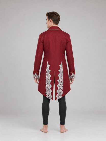 Long Gothic Victorian-Style Tailcoat