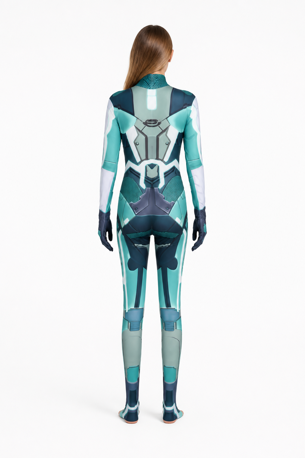 Zoe Cosplay Jumpsuit from Split Fiction back view