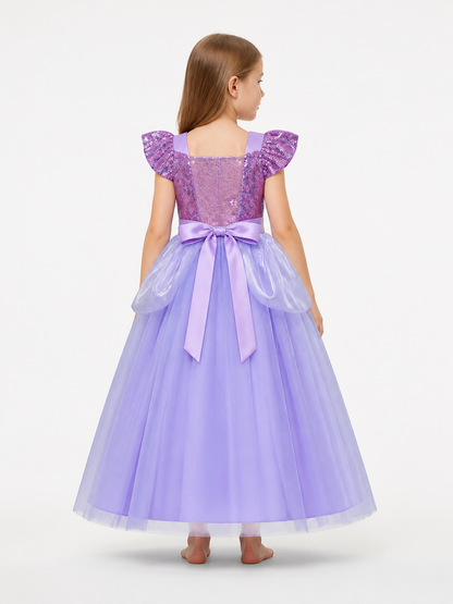 Princess Costume for Halloween and Cosplay back view