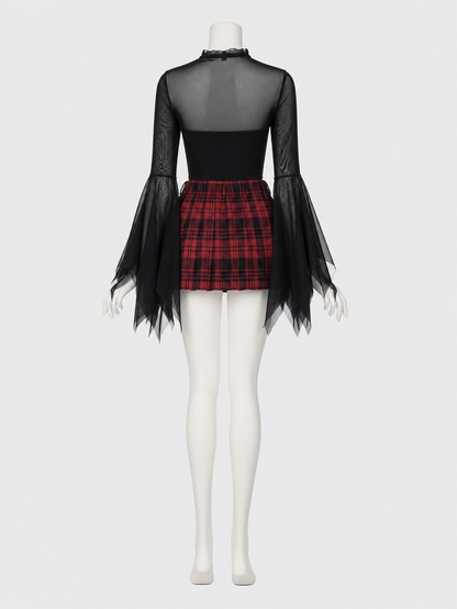 Accessory Set: Horns, Gloves, Stockings, and Cape