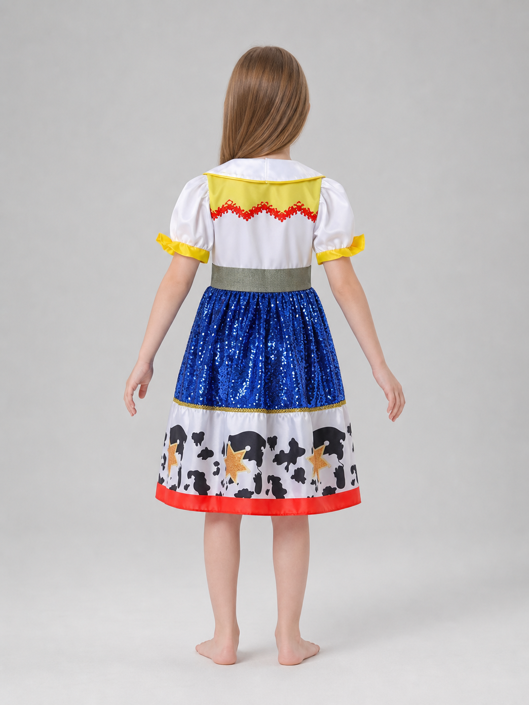 Costume Set: Dress, Hat, and Handbag