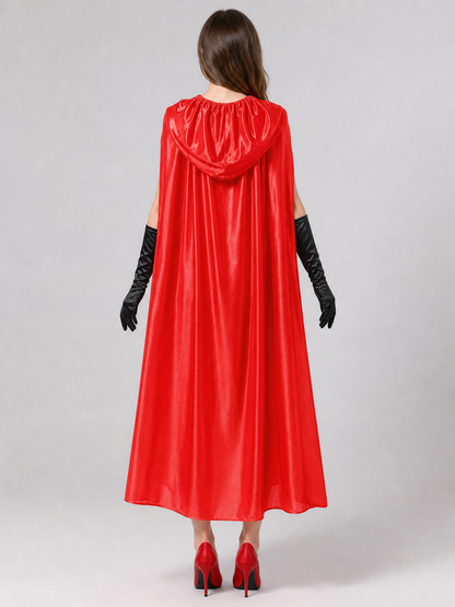 Little Red Riding Hood Carnival Costume with Cloak