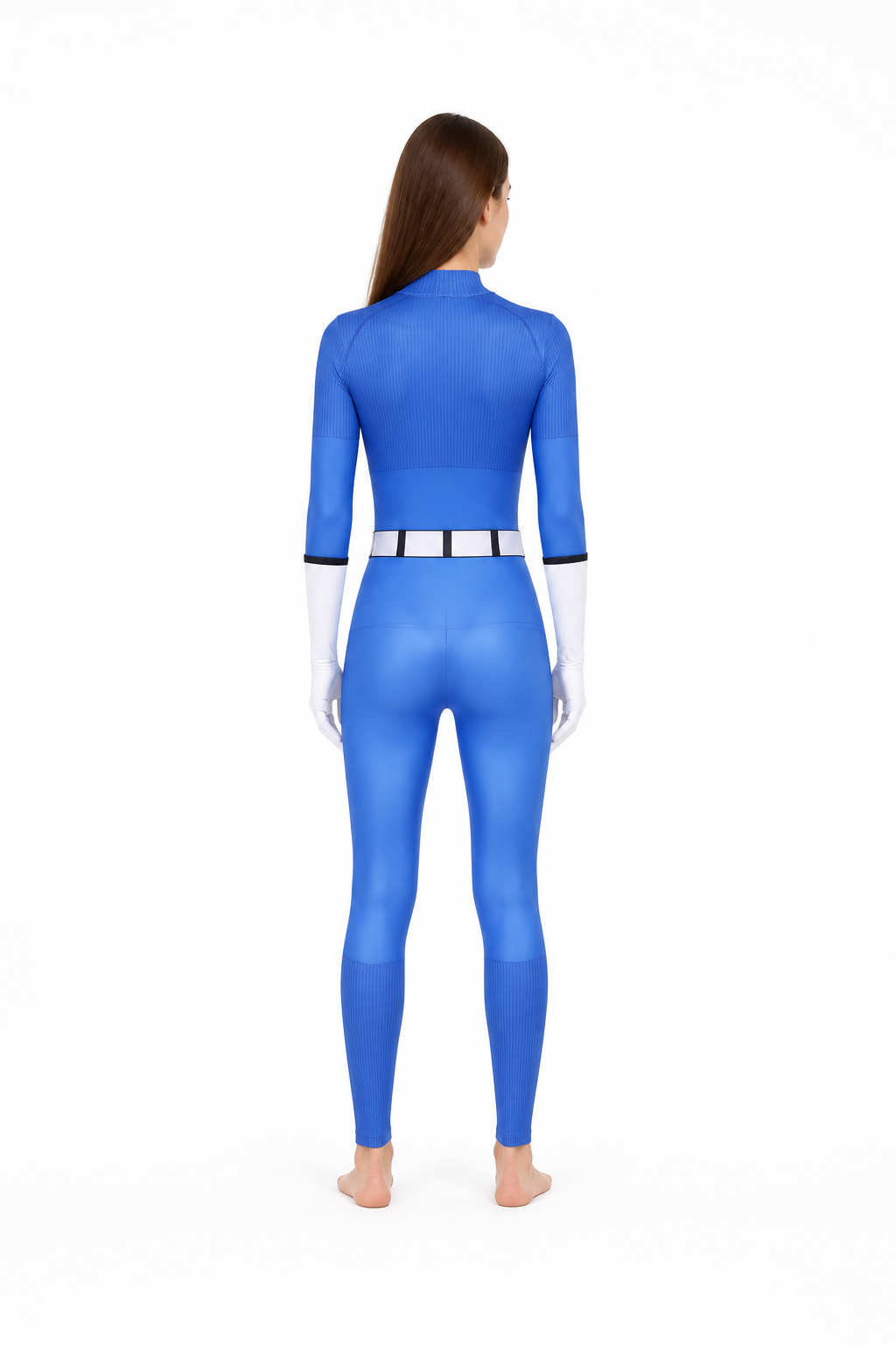Fantastic Four Costume Jumpsuit with 4 Emblem