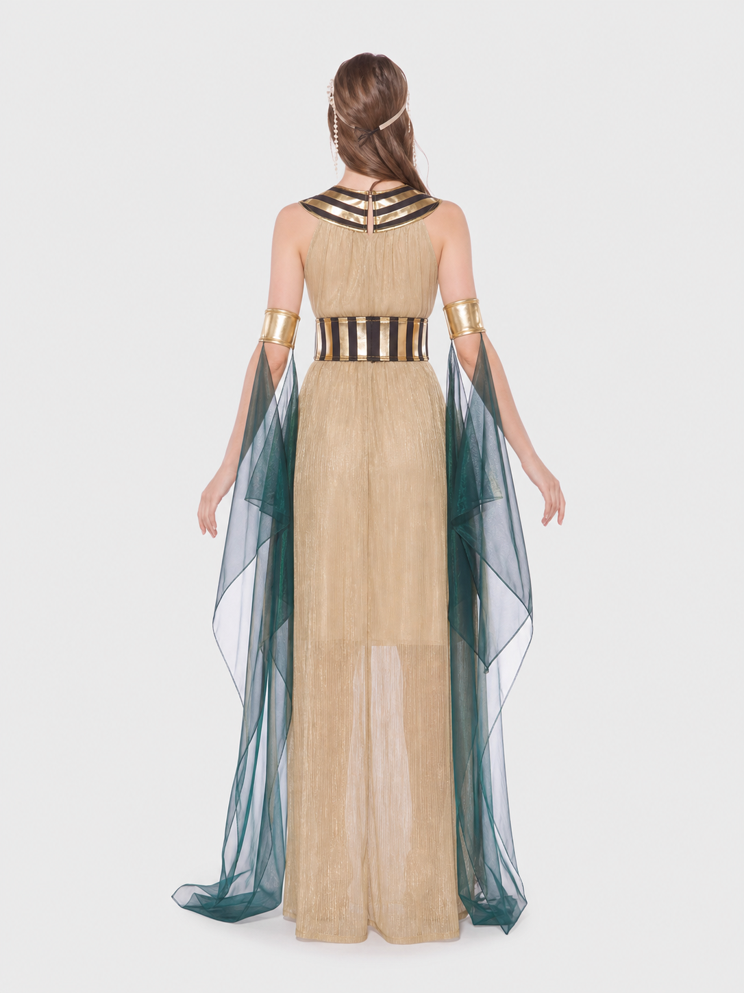 Egyptian-Style Carnival Costume with Cape
