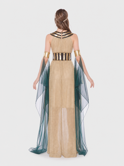 Egyptian-Style Carnival Costume with Cape
