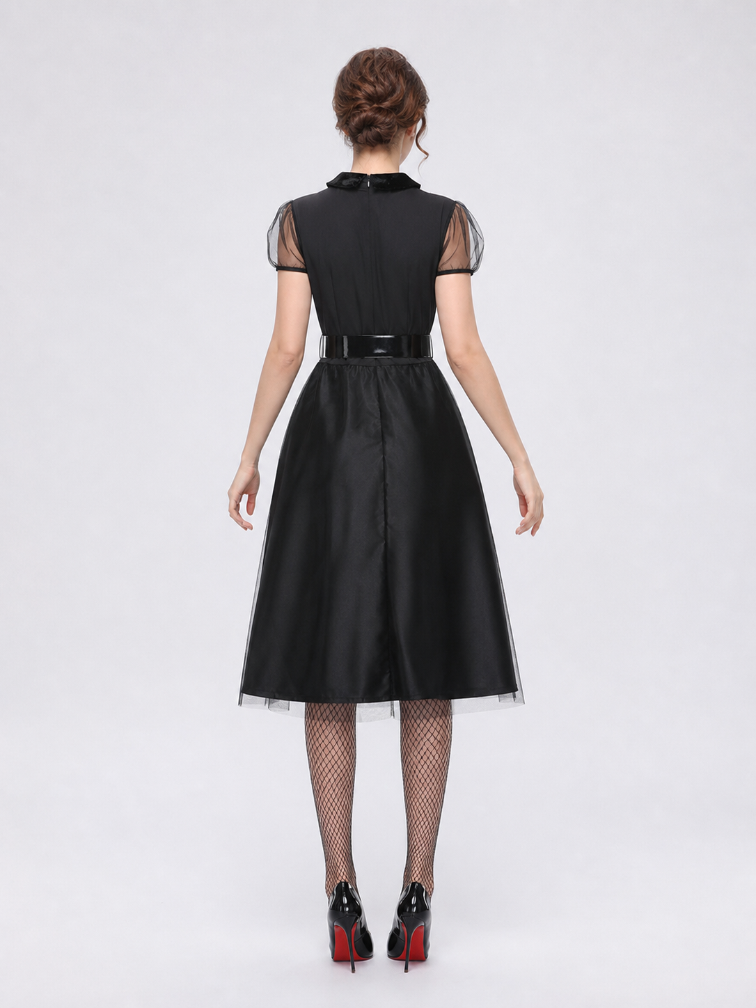 Halloween Costume: Dress, Hat, and Belt
