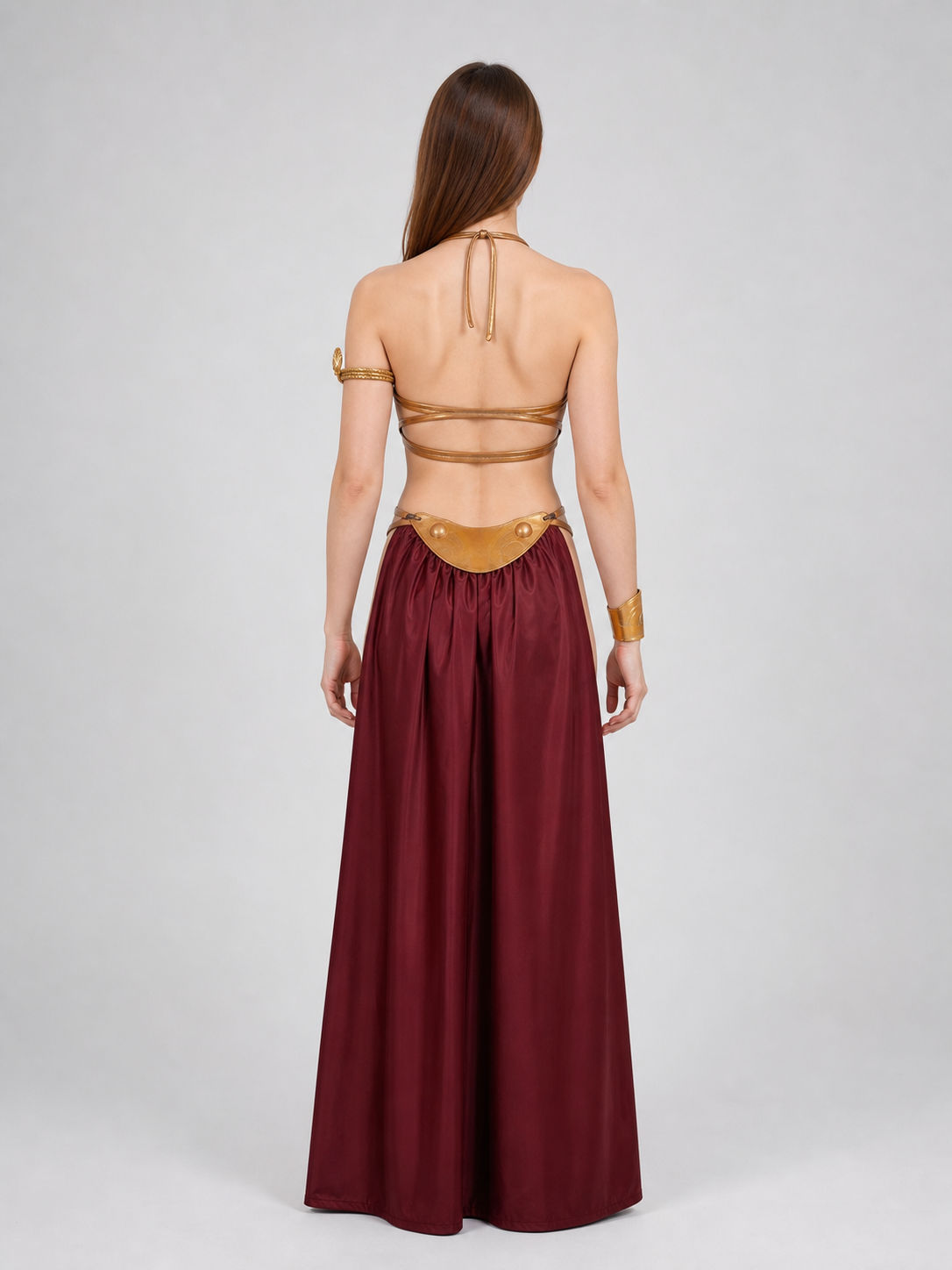 Star Wars Cosplay Costume with Gold Details