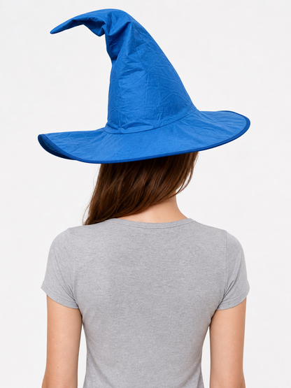 Blue Witch Hat for Halloween