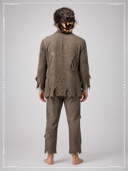 Monster Spider Carnival Mask for Halloween and Cosplay back view