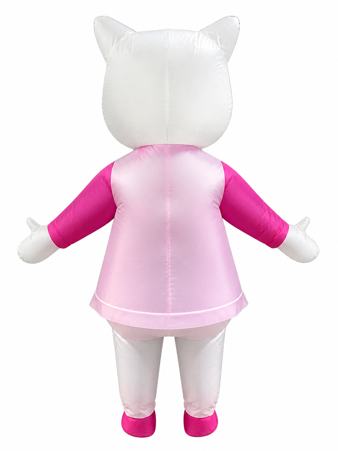 Inflatable Cat Jumpsuit Costume, One Size back view