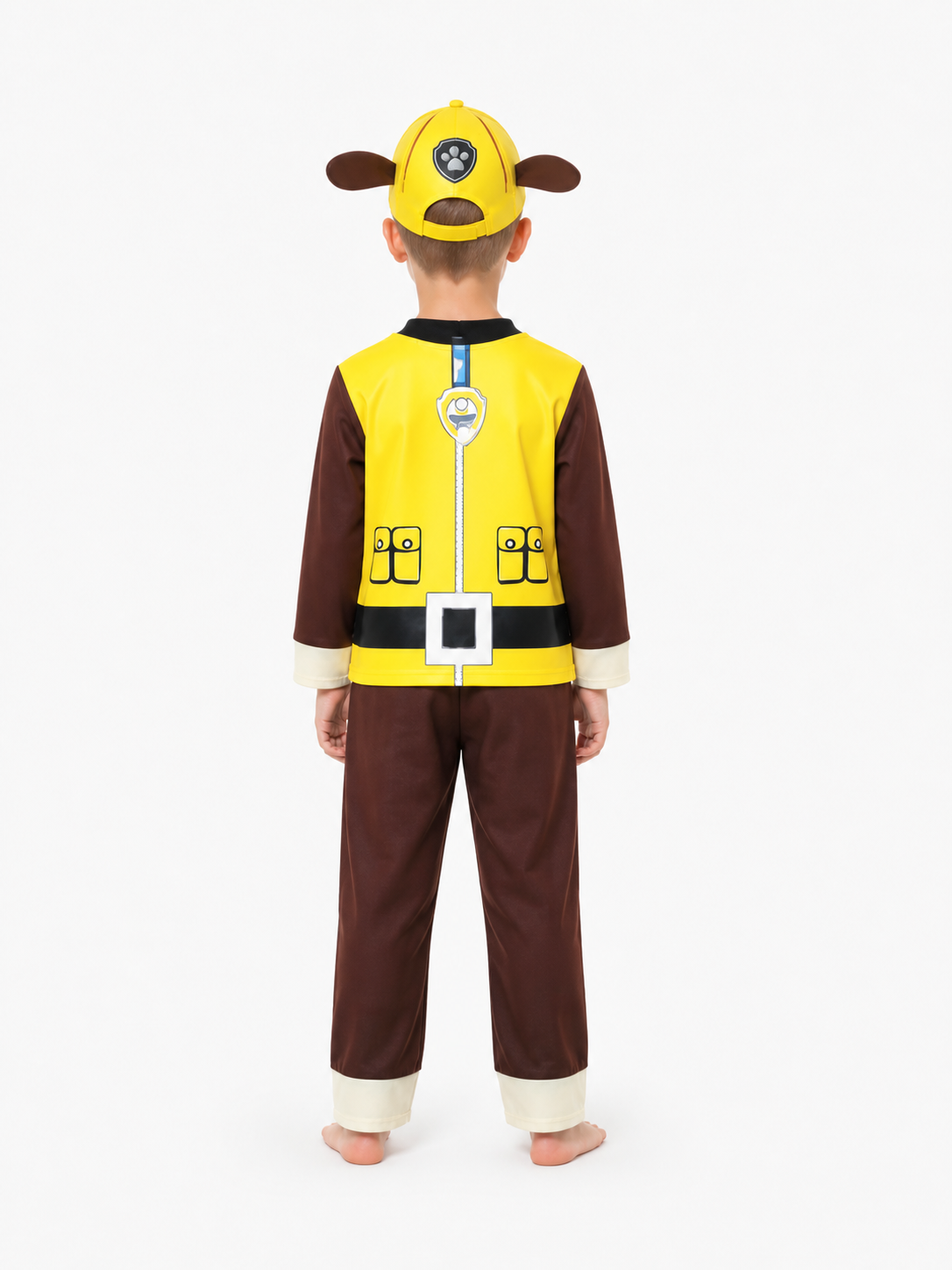Rubble Puppy Costume with Cap back view