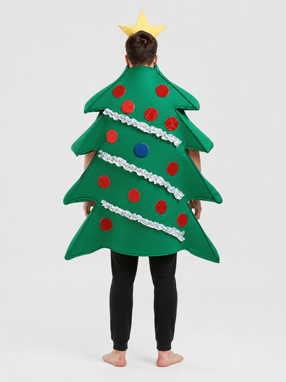 Inflatable Christmas Tree Costume with Shoe Covers