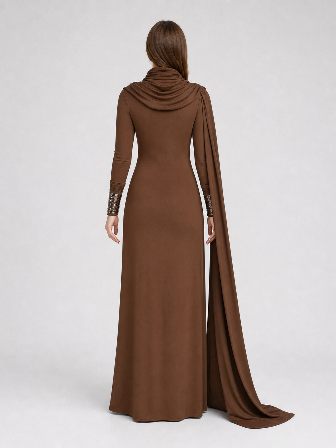 Brown Amilyn Holdo Cosplay Dress