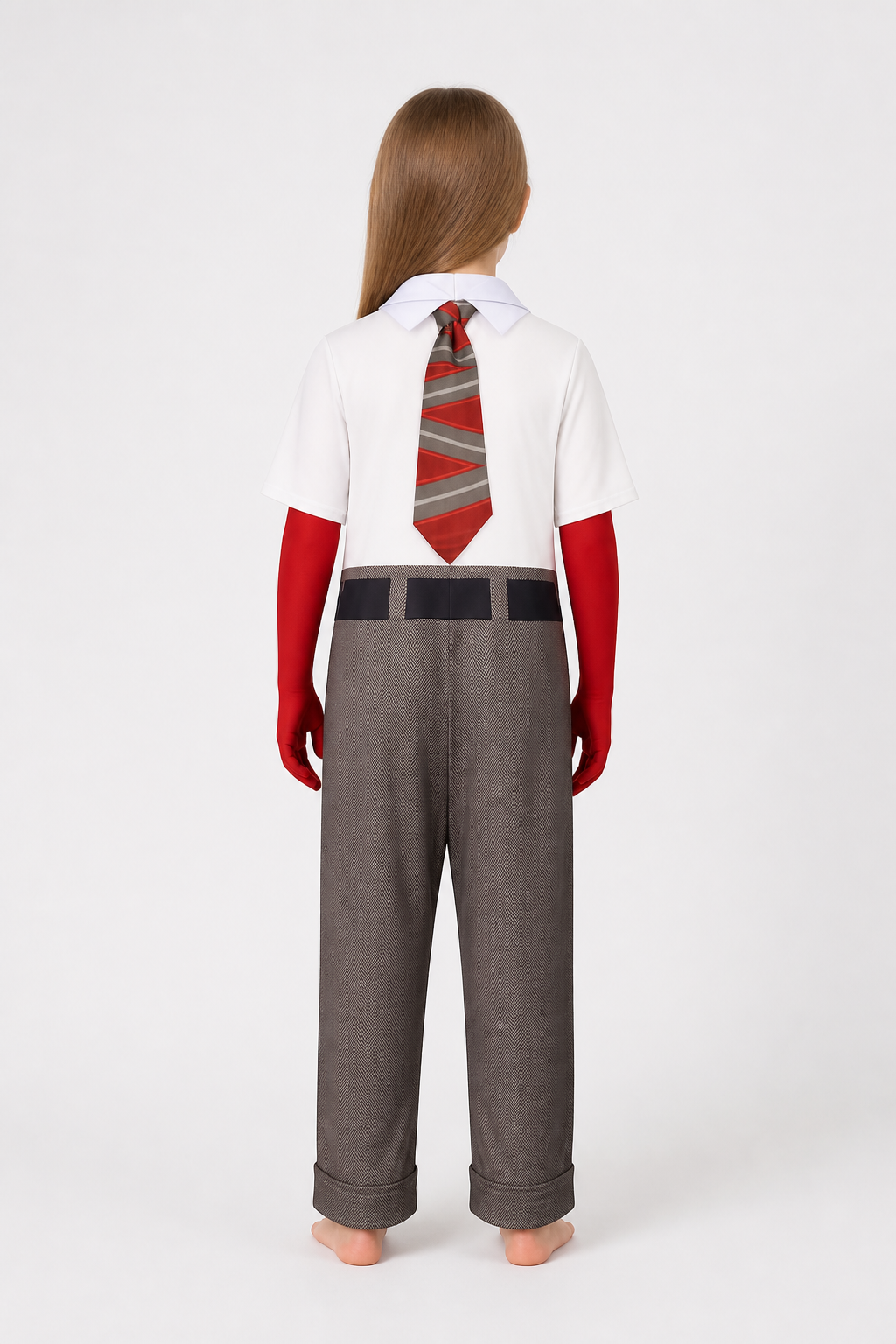 Children's Joy jumpsuit from Inside Out 2 with a tie back view