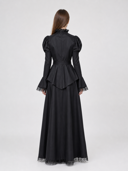 Halloween Costume: Dress, Hat, and Belt