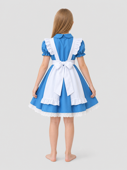 Alice Costume: Dress with Apron and Bow