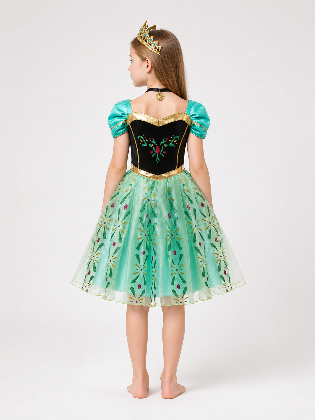 Princess Costume for Halloween and Cosplay back view