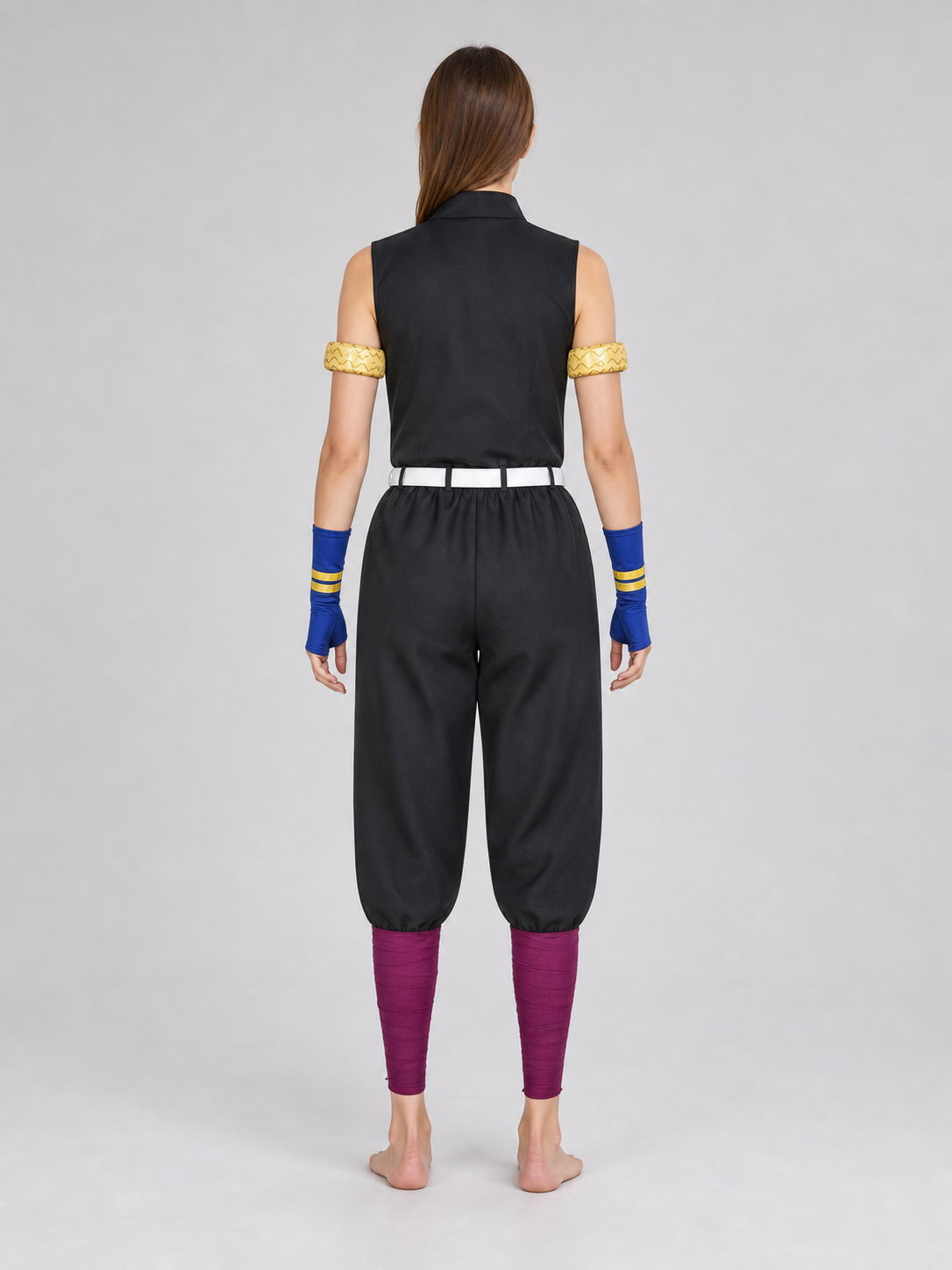 Uzui Tengen Cosplay Costume with Decorative Swords