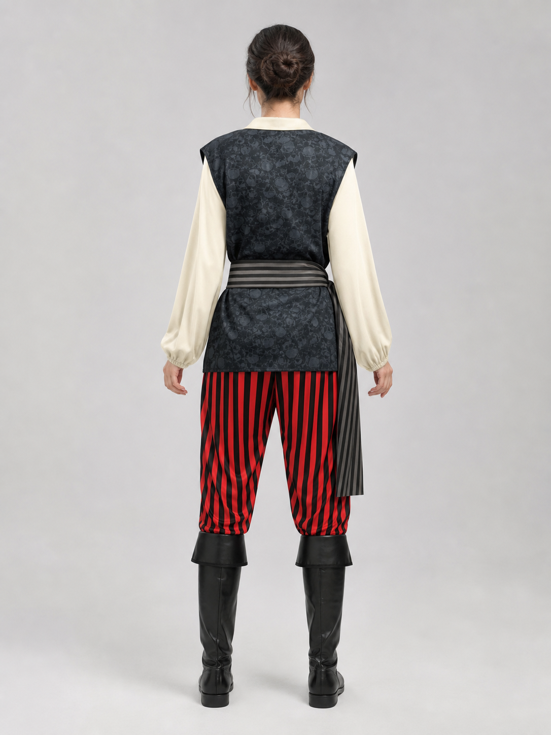 Pirate Costume with Vest and Accessories