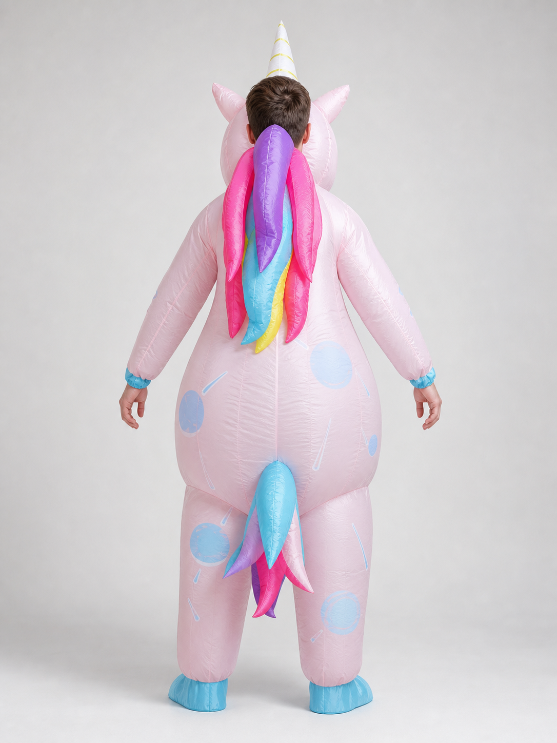 Inflatable Unicorn Costume with Wings for Parties