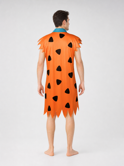 Caveman Costume with Bracelet and Club