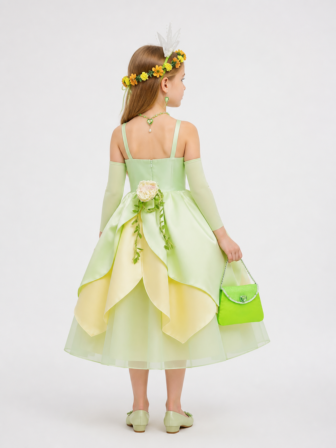 Princess Costume for Halloween and Cosplay back view