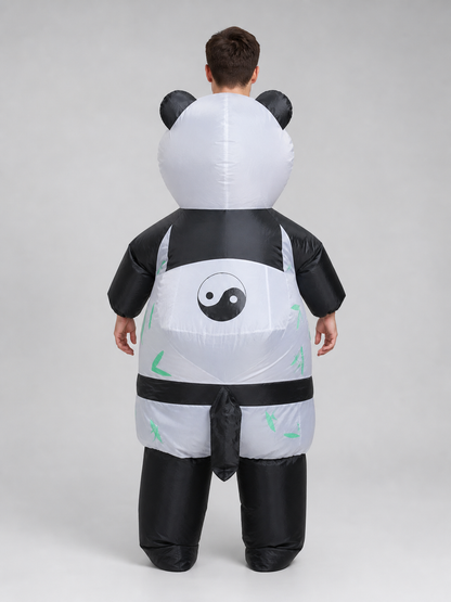 Inflatable panda costume for parties and performances