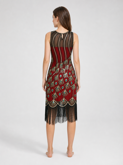 Gatsby-Style Fringed Dress for the Stage
