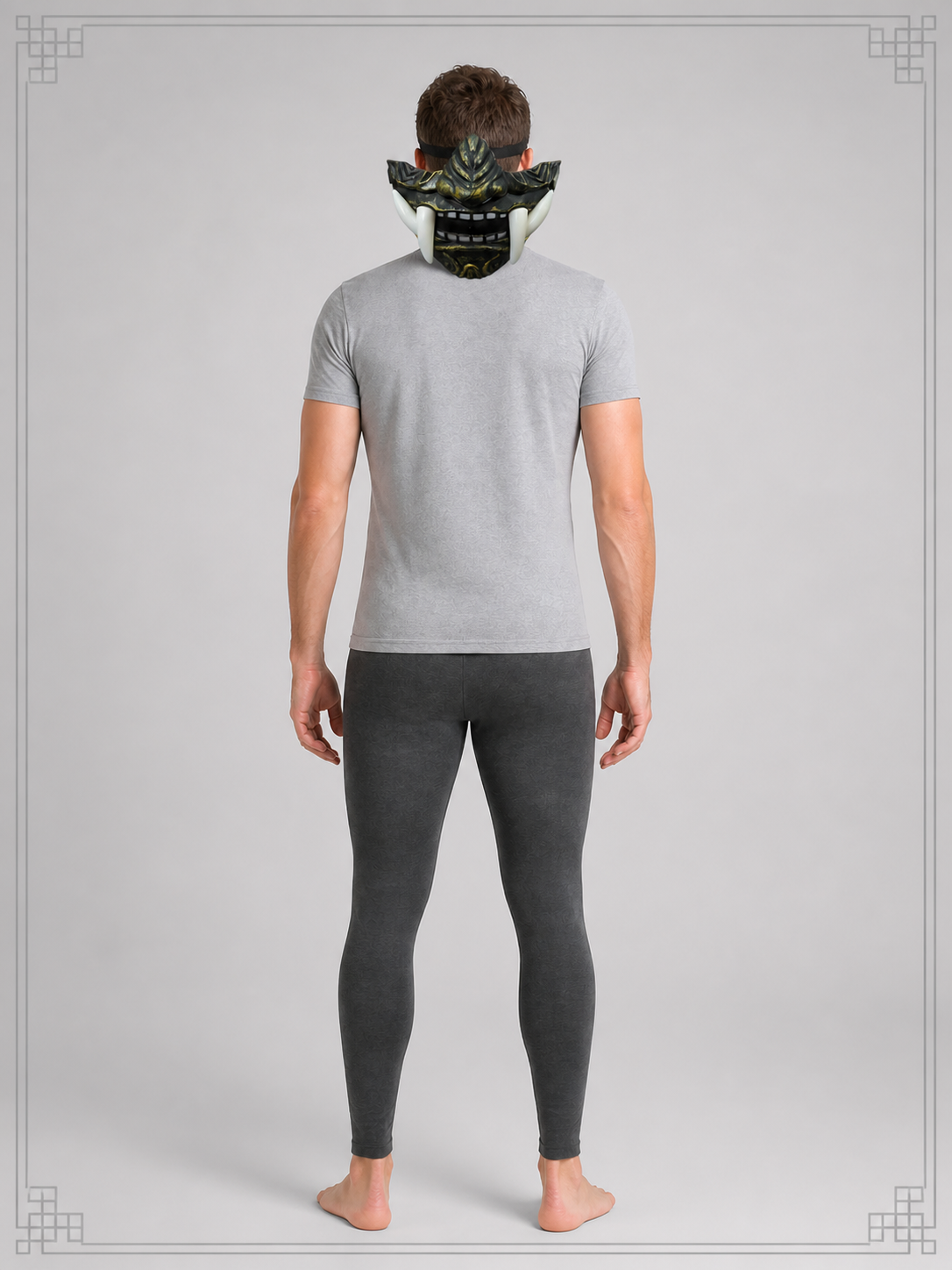Samurai Demon Carnival Mask for Halloween