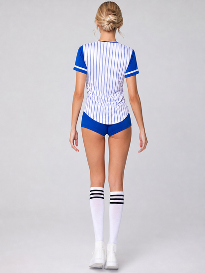 Baseball-Style Costume for Costume Parties, Halloween, and Themed Events