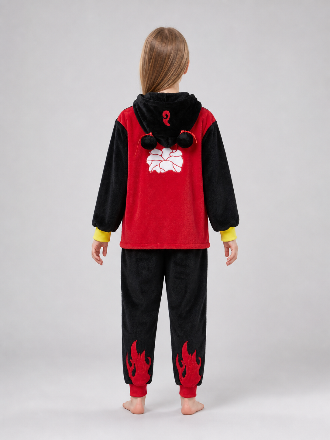 Carnival Hooded Jumpsuit Costume