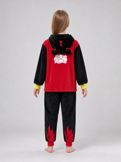 Carnival Hooded Jumpsuit Costume