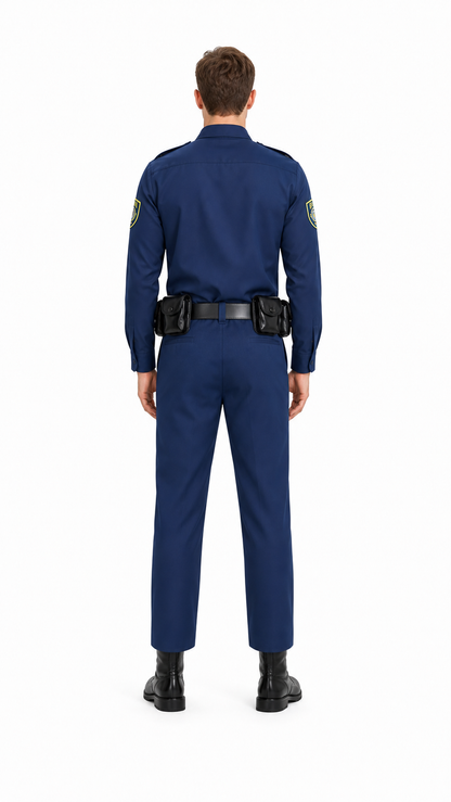 Police Costume from Zootopia with Accessories back view