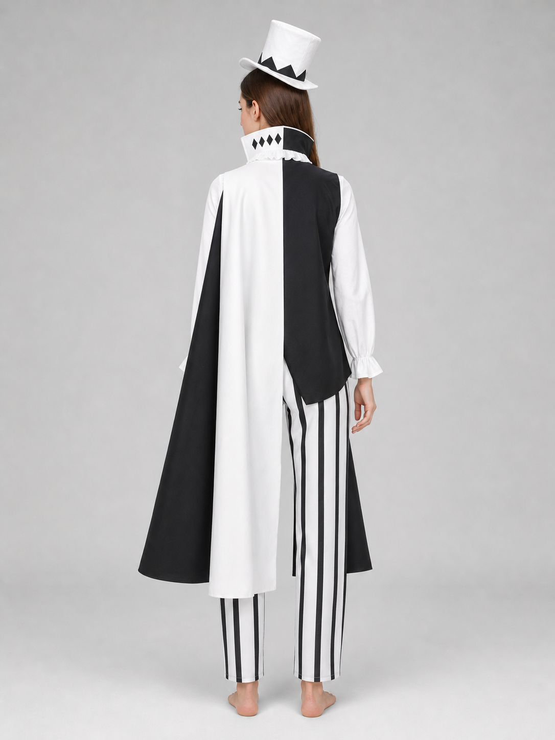 Nikolai Gogol Cosplay Costume: Cape, Vest, and Top Hat