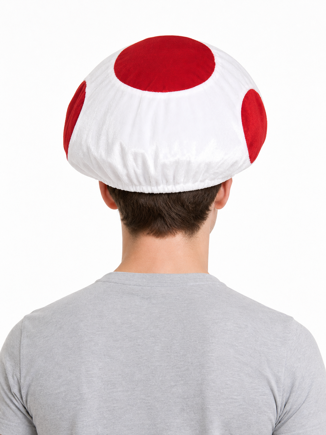 Red and White Mushroom Costume Hat