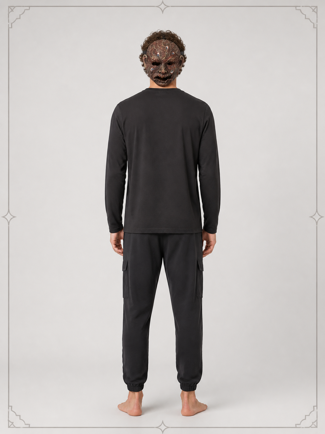 Scary Halloween Carnival Mask with Multiple Eyes