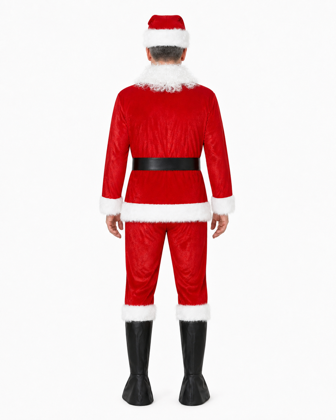 Christmas Carnival Costume, 6 Pieces back view