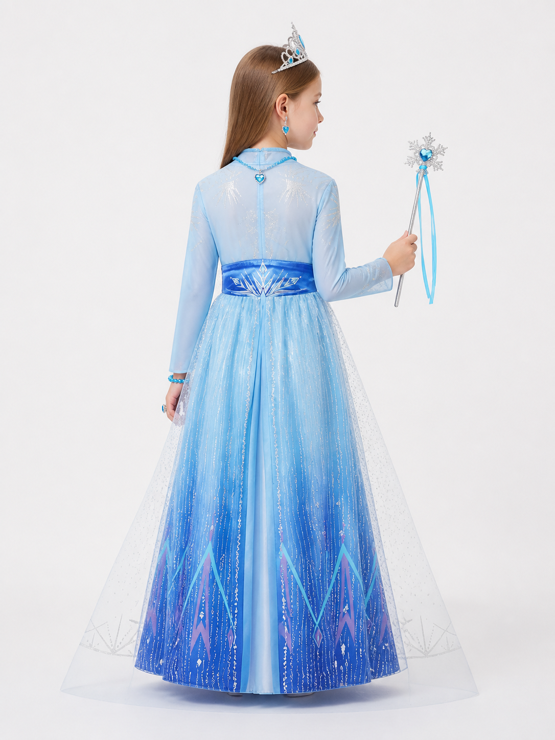 Blue Princess Costume for Halloween and Cosplay