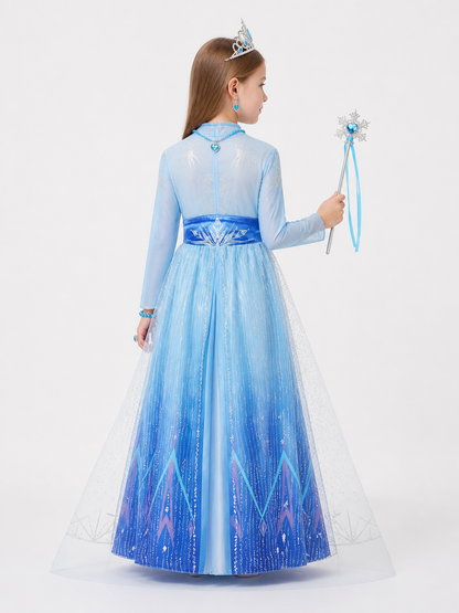 Blue Princess Costume for Halloween and Cosplay