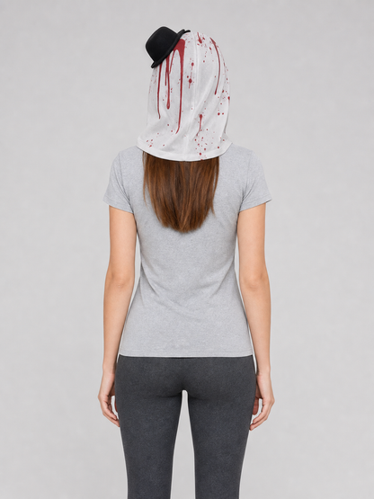Hooded Clown Mask for Halloween and Cosplay